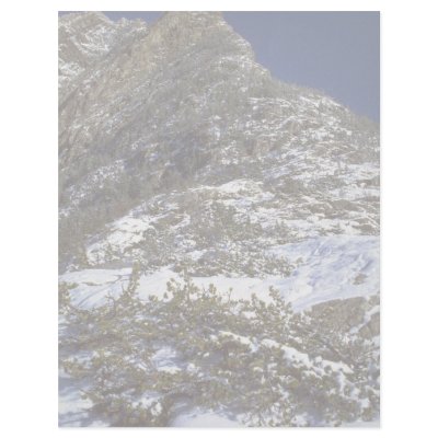 Bears Hump, Mount Crandell, Alberta, Canada Custom Letterhead by lolanimals