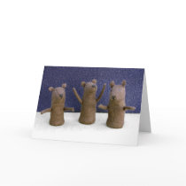 Bears in the Night and Snow cards by TigerHeadDesigns Bears in the Night and Snow cards