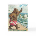 Bears Morning Swim cards
