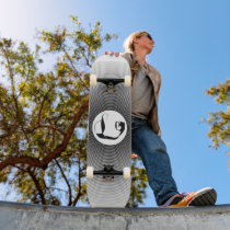 Bearsta.in large logo Skateboard by beardstain Bearsta.in large logo Skateboard
