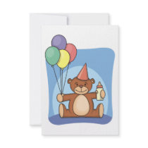 Bearthday Personalized Invitation