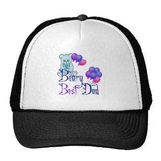 Beary Best Dad Trucker Hat