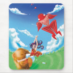 Beary Blustery Day mousepad