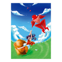 Beary Blutery Day Poster Print posters by pandapad_ap Beary Blutery Day Poster Print posters