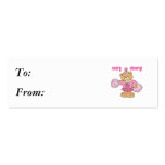 Beary Cheery Cheerleading Bear Business Card Template