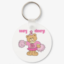 Beary Cheery Cheerleading Bear keychains by doonidesigns Beary Cheery Cheerleading Bear keychains
