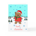 Beary Christmas cards