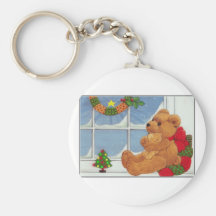 Beary Christmas Key Chain