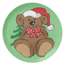 Beary Christmas Plate