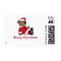 Beary Christmas stamps