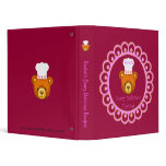 Beary Delicious Recipe Book~Personalize with Name Binder
