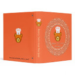 Beary Delicious Recipe Book~Personalize with Name Binder