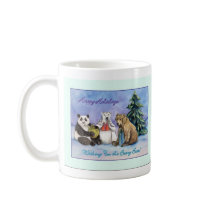 Beary Holidays Mug by donnabellas Beary Holidays Mug