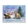 Beary Holidays Postcard