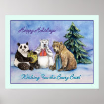Beary Holidays Poster