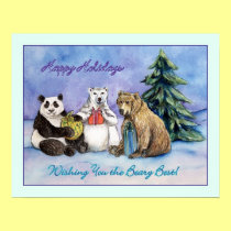 Beary Holidays Poster posters