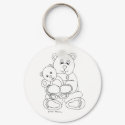 Beary Hug keychain