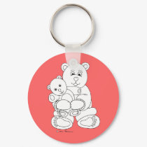 Beary Hug keychains