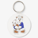 Beary Hug keychain