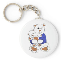 Beary Hug Key Chain