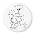Beary Hug magnet