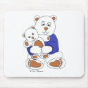 Beary Hug mousepad