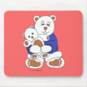 Beary Hug mousepad