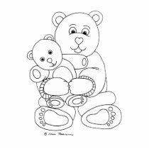 Beary Hug photo sculptures