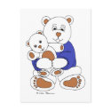 Beary Hug postcard