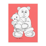 Beary Hug Postcard
