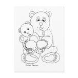 Beary Hug Postcard