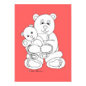 Beary Hug print