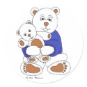 Beary Hug sticker