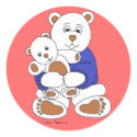 Beary Hug sticker