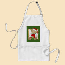 Beary Merry Christmas - Boy Teddy aprons