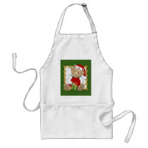 Beary Merry Christmas - Boy Teddy aprons
