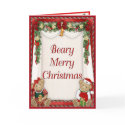 Beary Merry Christmas cards by Spice Beary Merry Christmas cards