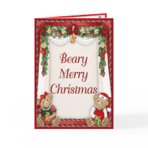 Beary Merry Christmas cards by Spice Beary Merry Christmas cards