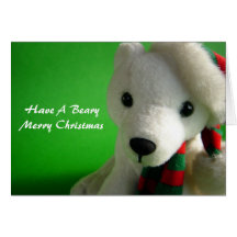 Beary Merry Christmas Card