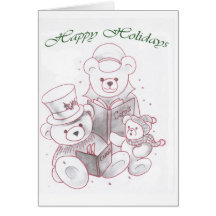 Beary Merry Christmas Cards