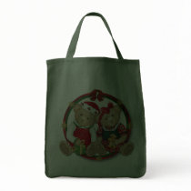 Beary Merry Christmas Circle bags by Spice Beary Merry Christmas Circle bags