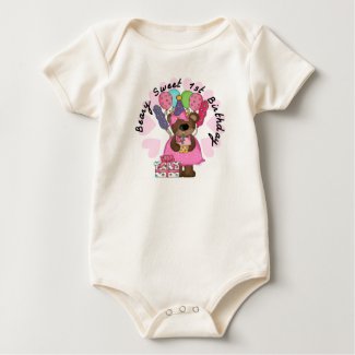 Beary Sweet 1st Birthday Tshirts and Gifts shirt