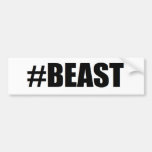 #beast bumper stickers