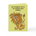 Beast Dad in Whole Wild World Card