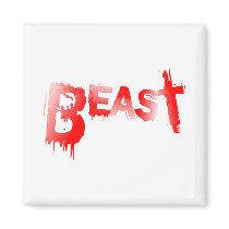 Beast Refrigerator Magnet