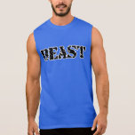 Beast Men's Ultra Cotton Sleeveless Muscle Shirt t-shirts