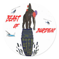 BEAST OF BURDEN STICKERS