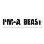 BEASTBUMPER BUMPER STICKERS