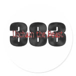 beastly 383 stroker motor sticker