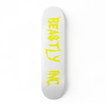 BEASTLY   INC. CUSTOM SKATEBOARD